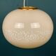 Suspension Murano Beige Italienne de Vetri Murano, années 1970