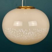Suspension Murano Beige Italian from Murano glass, 1970s
