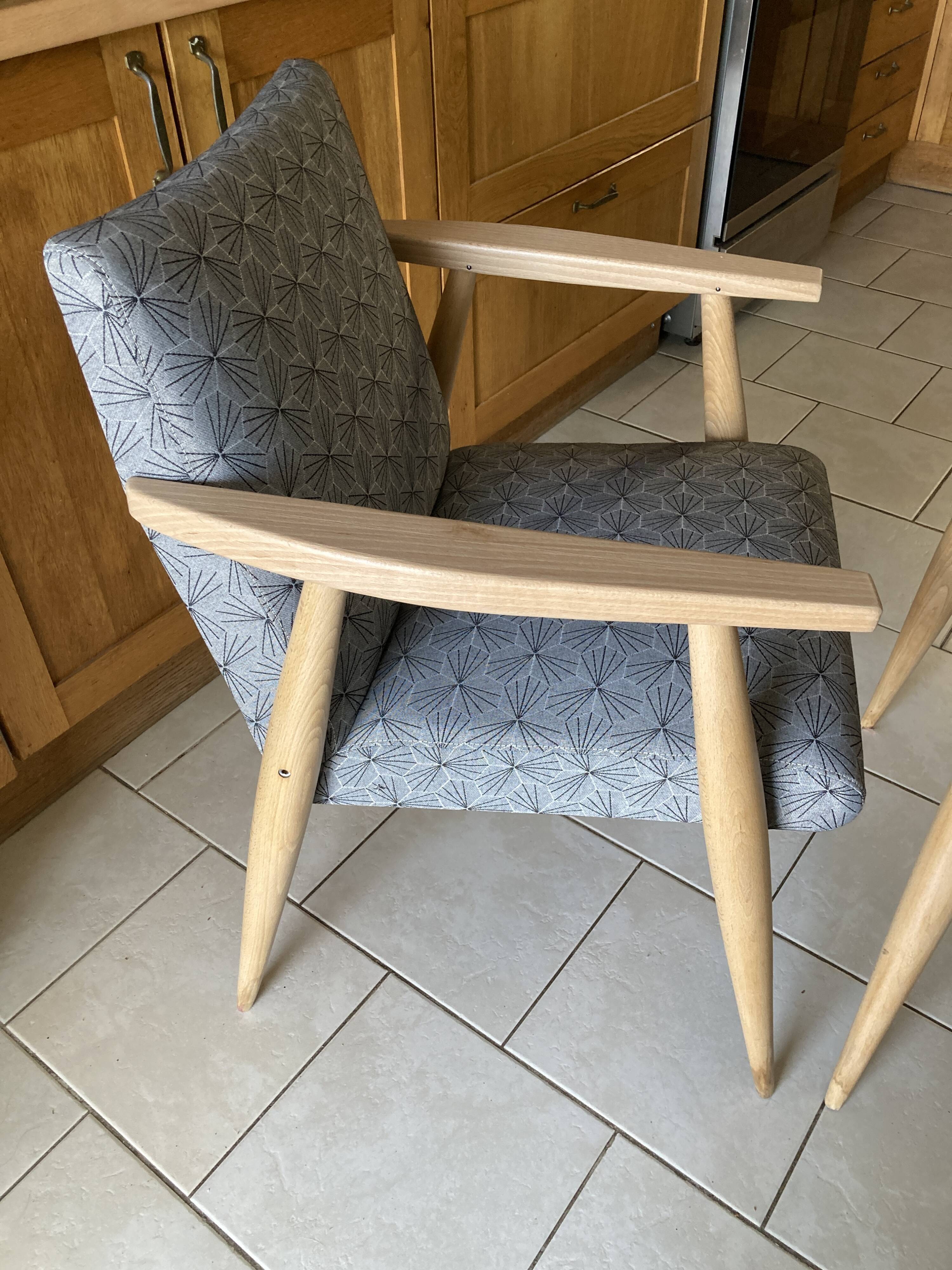 Pair of Stella armchairs