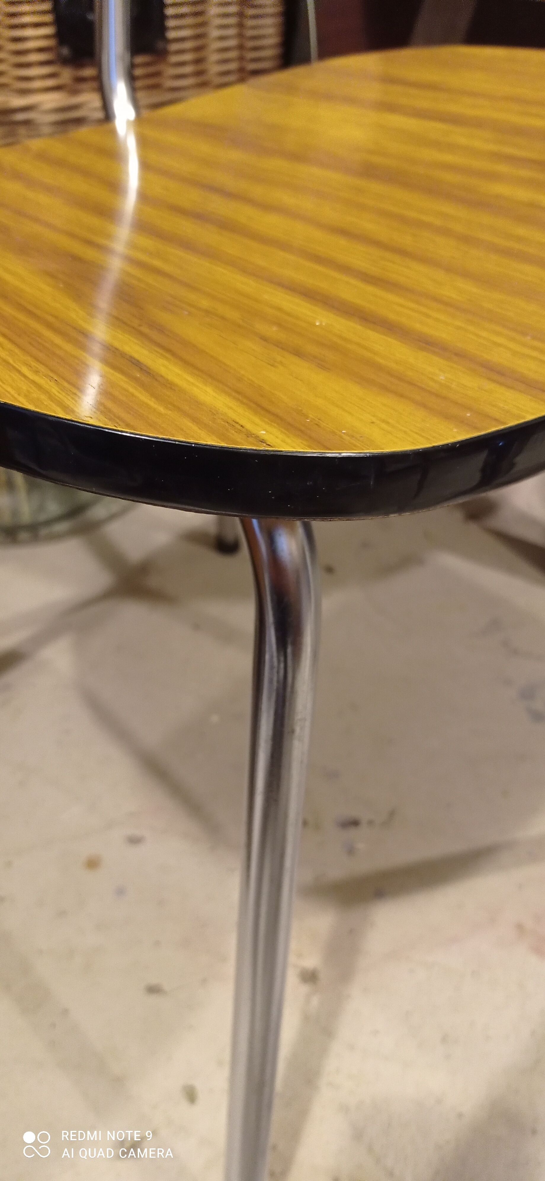 Formica chair and stool