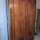 Antique walnut wardrobe