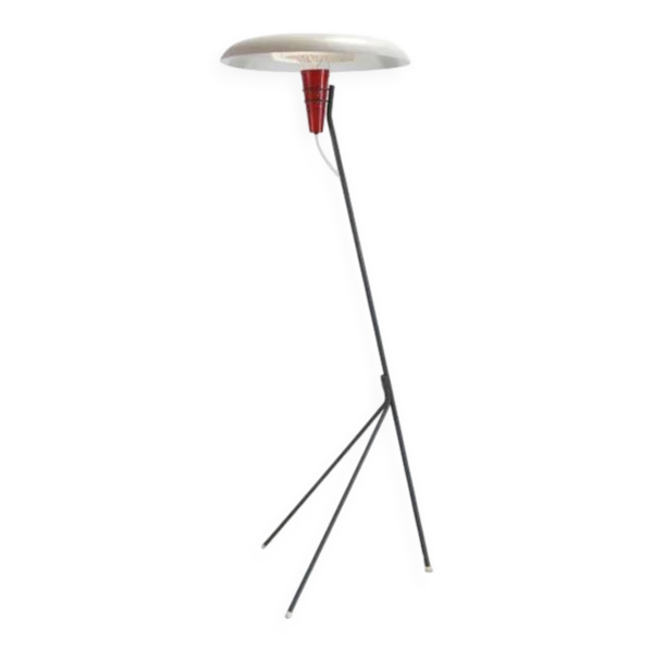Rare lampe sur pied Philips NX38 par Louis Kalff