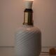 Pair of mid-century Murano glass table lamps with three light settings, Italy.