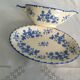 Set of dishes, salad bowl, soup kitchen - blue decor