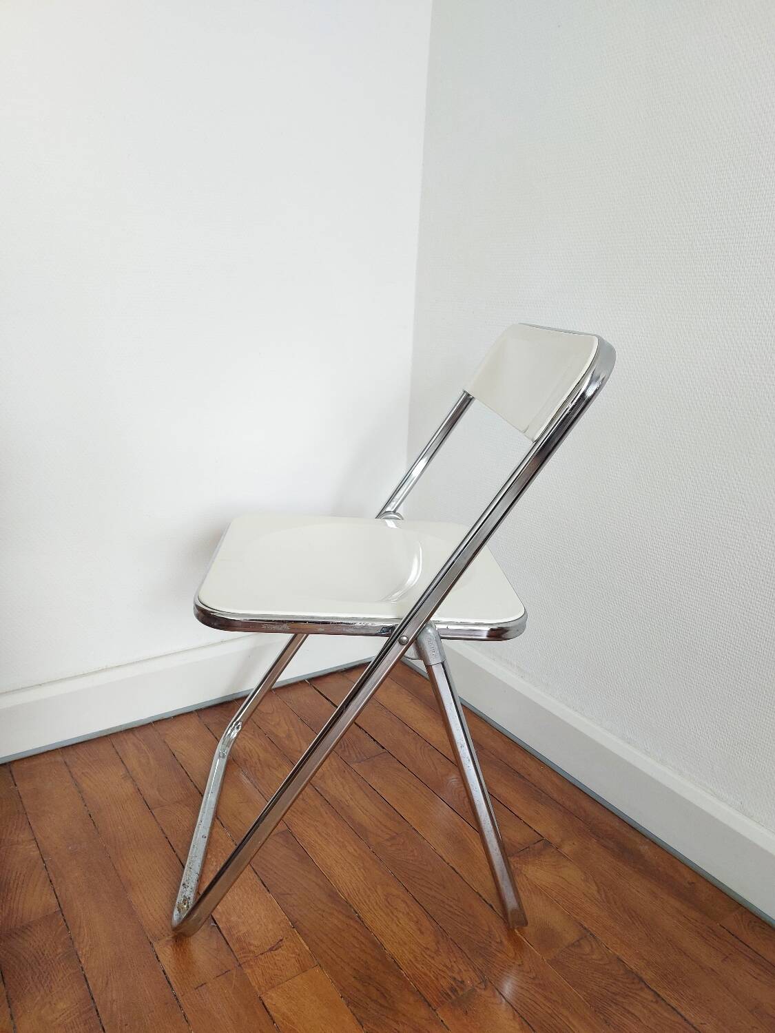 Patented folding chair