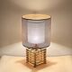 Rare Vintage Brass Lamp 'Spiga' Tronconi, 1960s