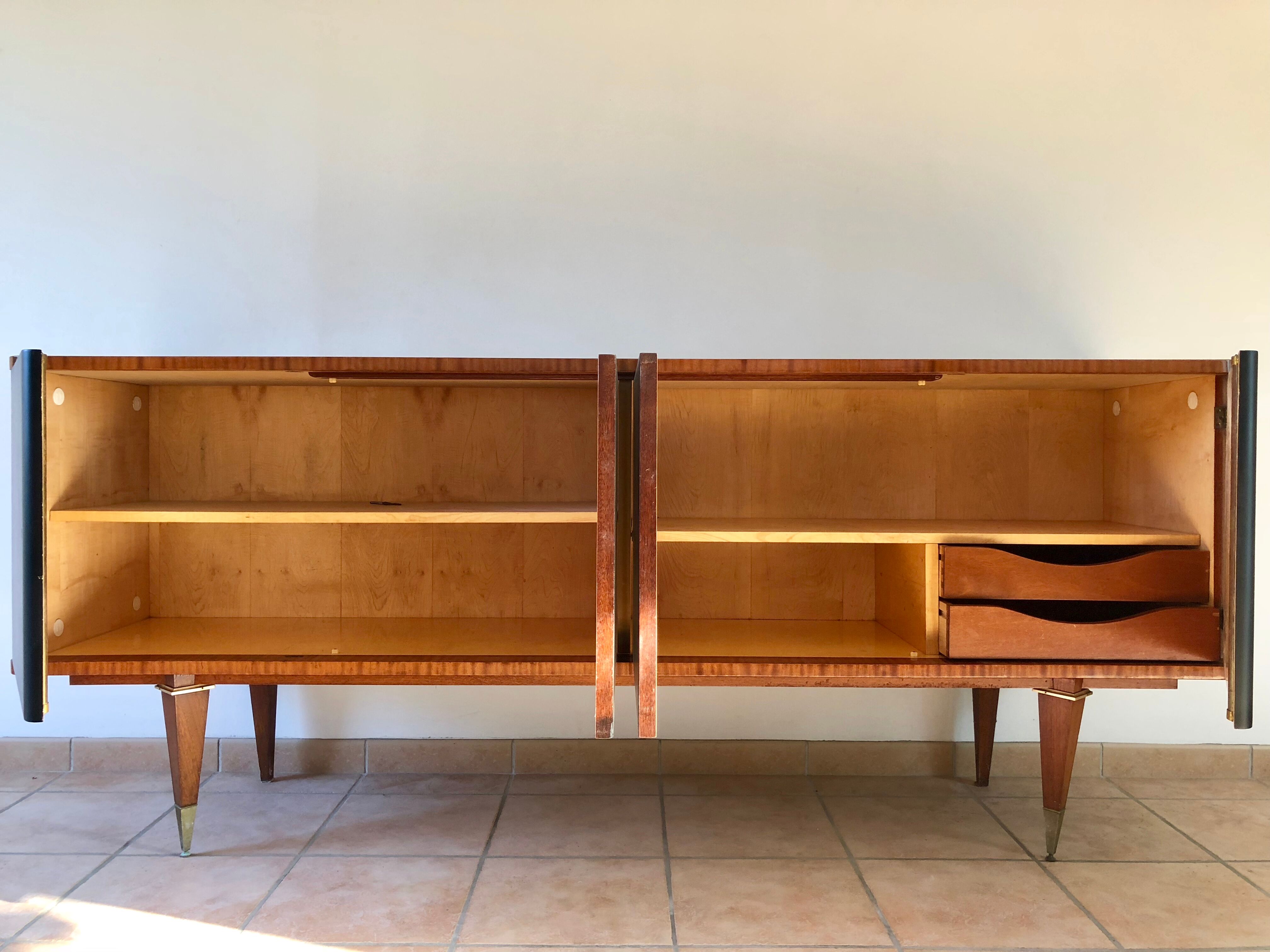 Vintage sideboard with 4 doors