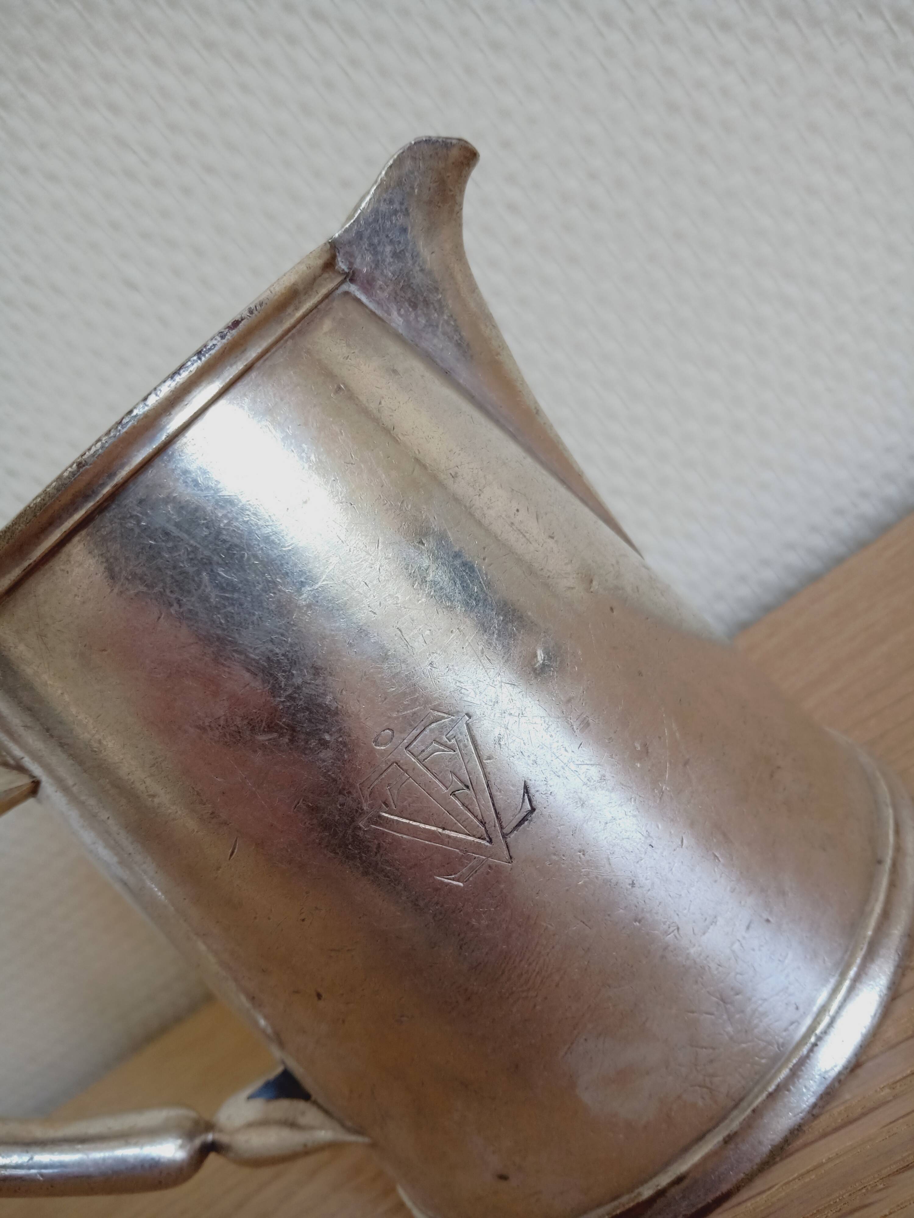 Milk pot, creamer Christofle Vitel