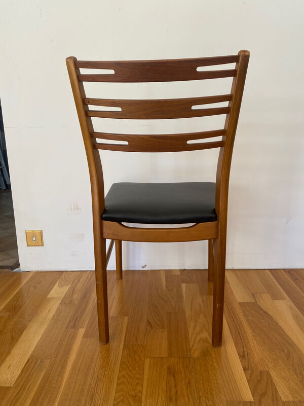 Lot de 4 chaises scandinaves de farstrup