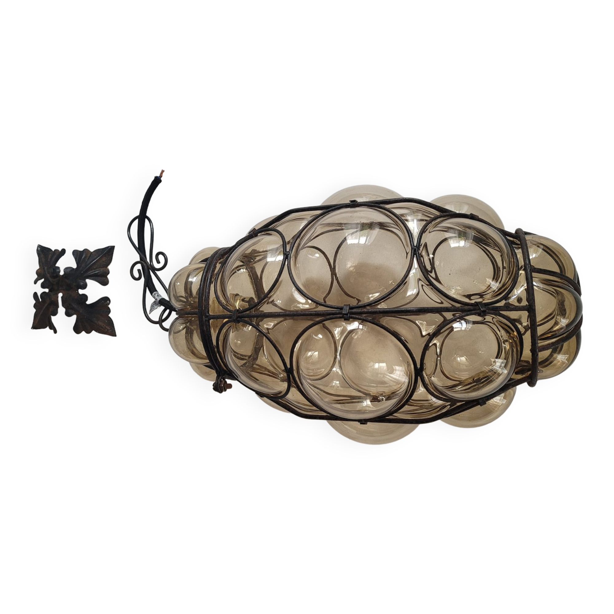 Venetian blown glass chandelier