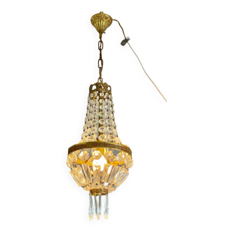 Set of two hot air balloon / balloon pendants
