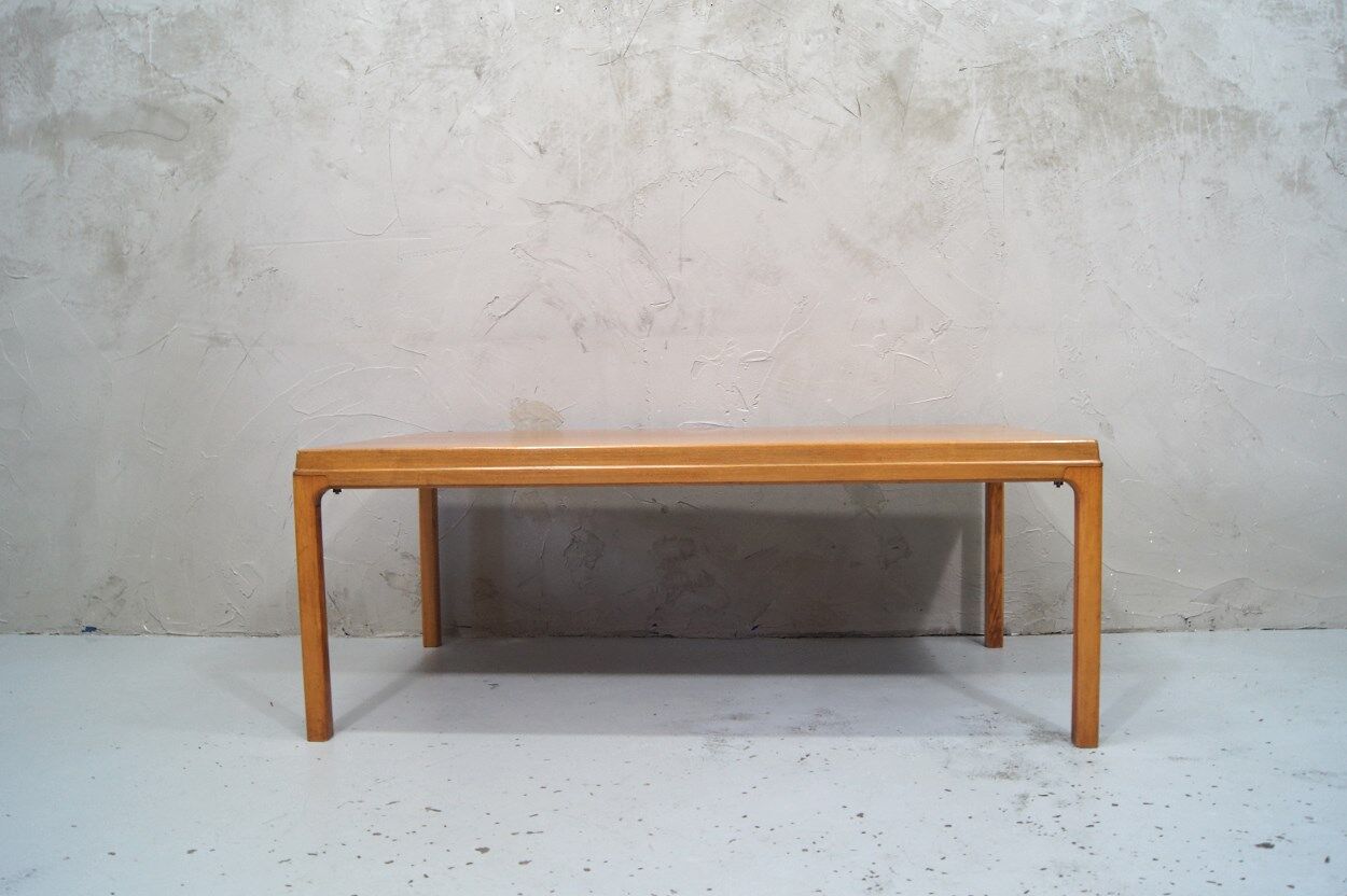 Scandinavian minimalist teak coffee table, 1960s