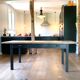 Old farm table with drawers