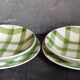 Set of plates Moulin des Loups vintage