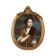 Female portrait in oil on canvas, Italy, 18th century