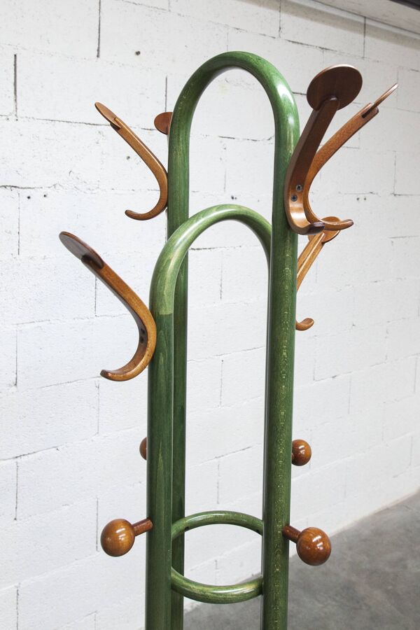 Rare portemanteau perroquet Baumann modèle Dièse 1990