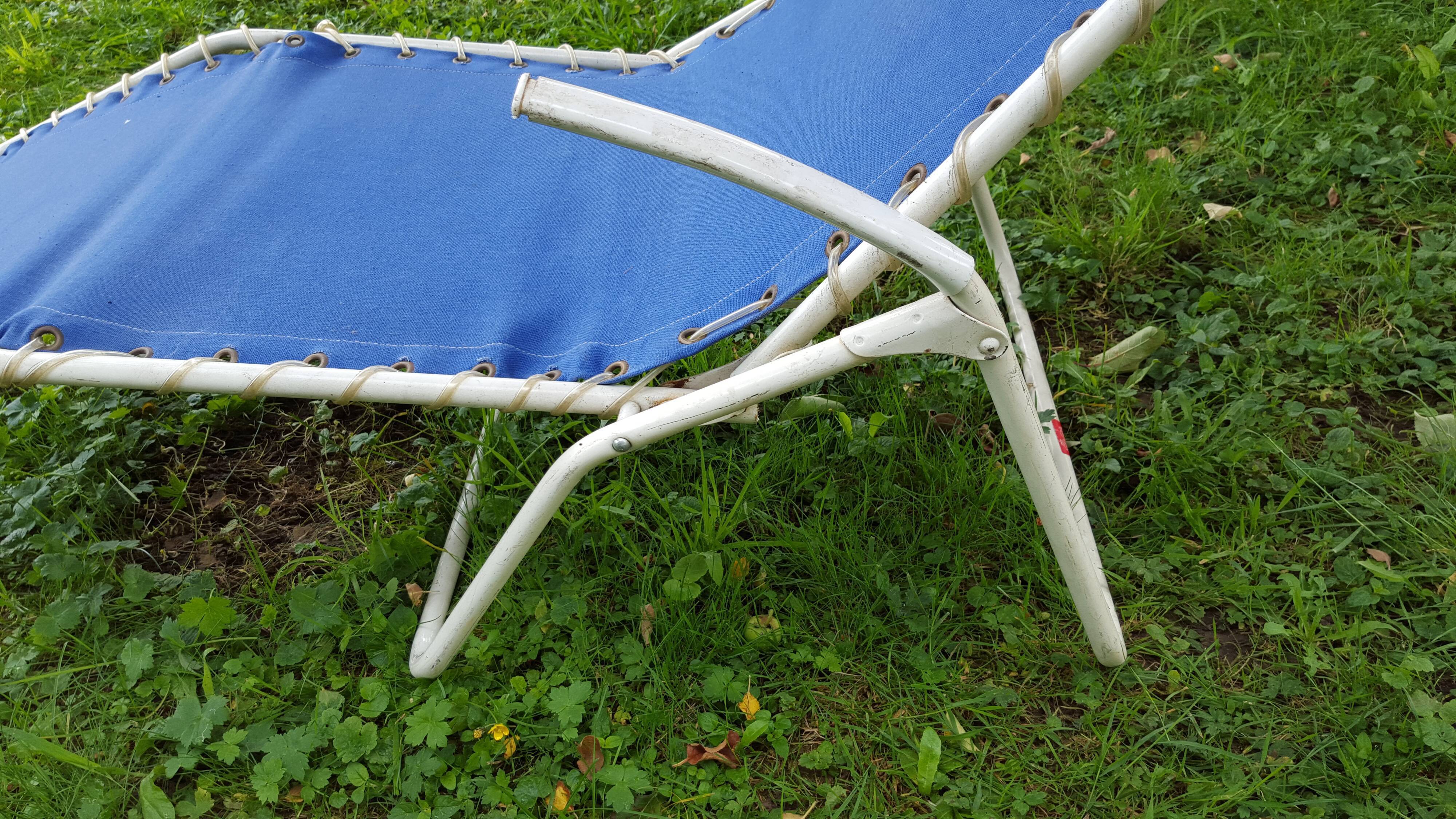 Homa Denmark vintage sunbed lounger
