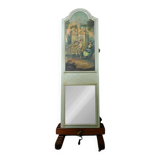Painted wooden trumeau mirror, Louis XV style – first part of the 20th century
