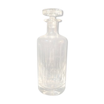 Bohemian baccarat-sized crystal whiskey carafe