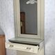 Vintage wall-mounted griffon dressing table with mirror