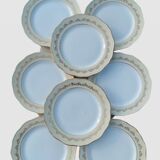 Assiettes plates L'Amandinoise