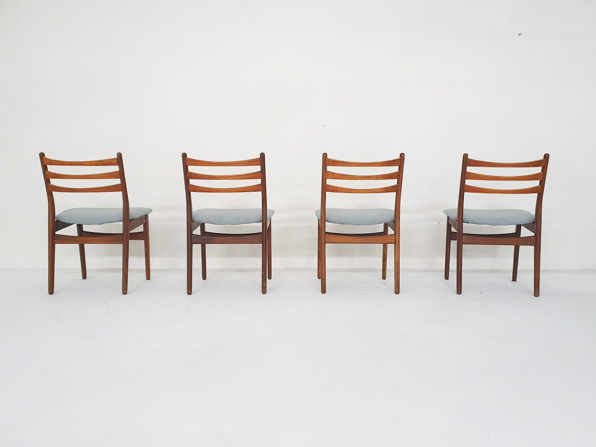Lot de 4 chaises de salle à manger par Topform, Pays-Bas 1960