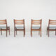 Set of four dining chairs by Topform, The Netherlands 1960's