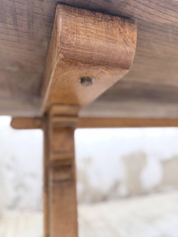 Table monastère chêne 1950 XXL