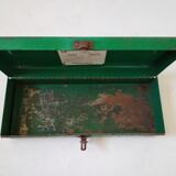 Green toolbox or case - metal