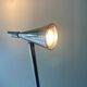 Paire de lampadaires Herstal acier chromé