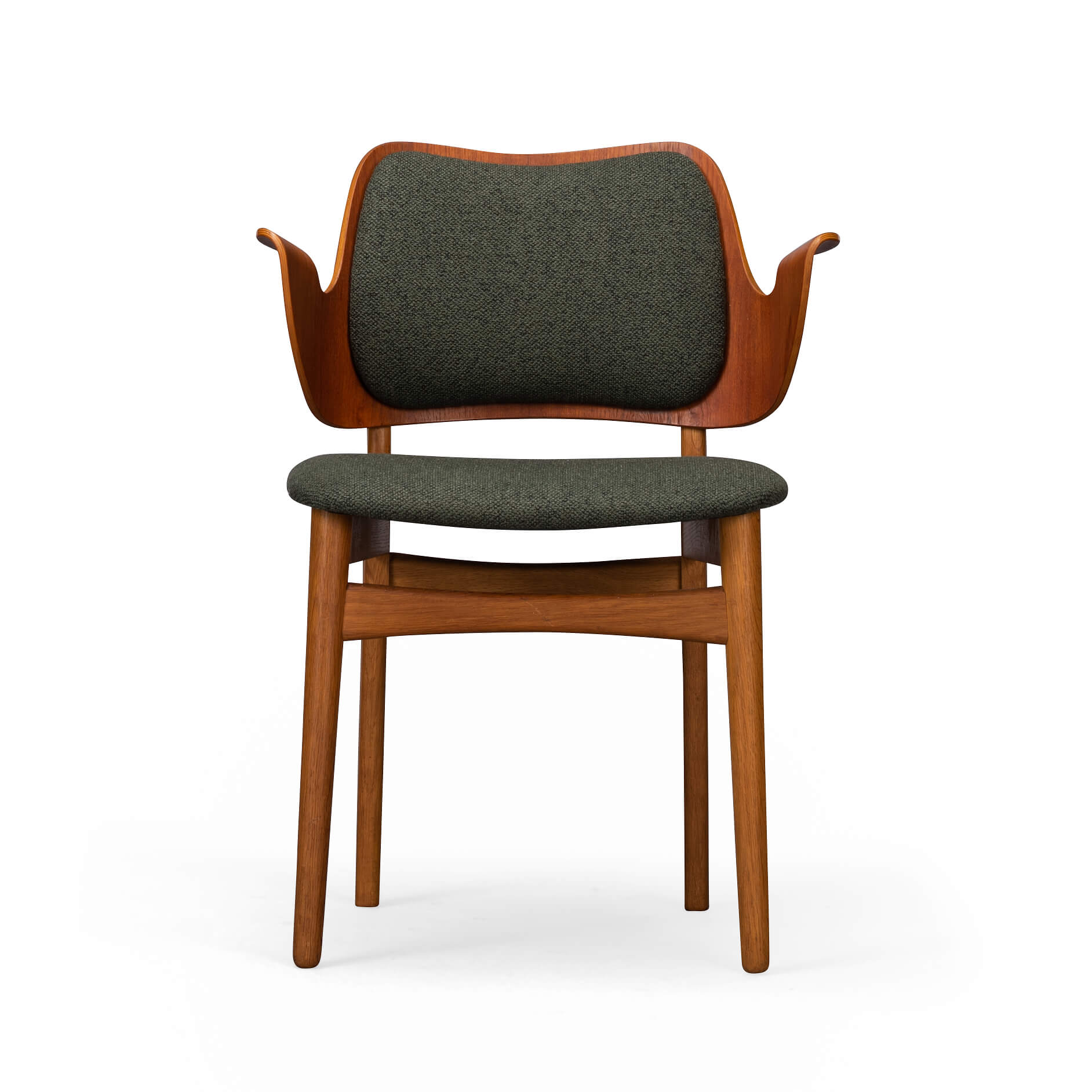 Chaise rembourrée Danish Design par Arne Hovmand Olsen, années 1960
