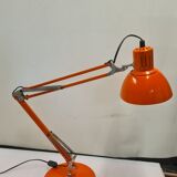 Orange vintage desk lamp