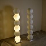 Floor lamp model 440 Space Age by Luci Italia, set of 2.