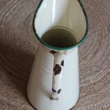 Large pitcher Enamelled sheet metal