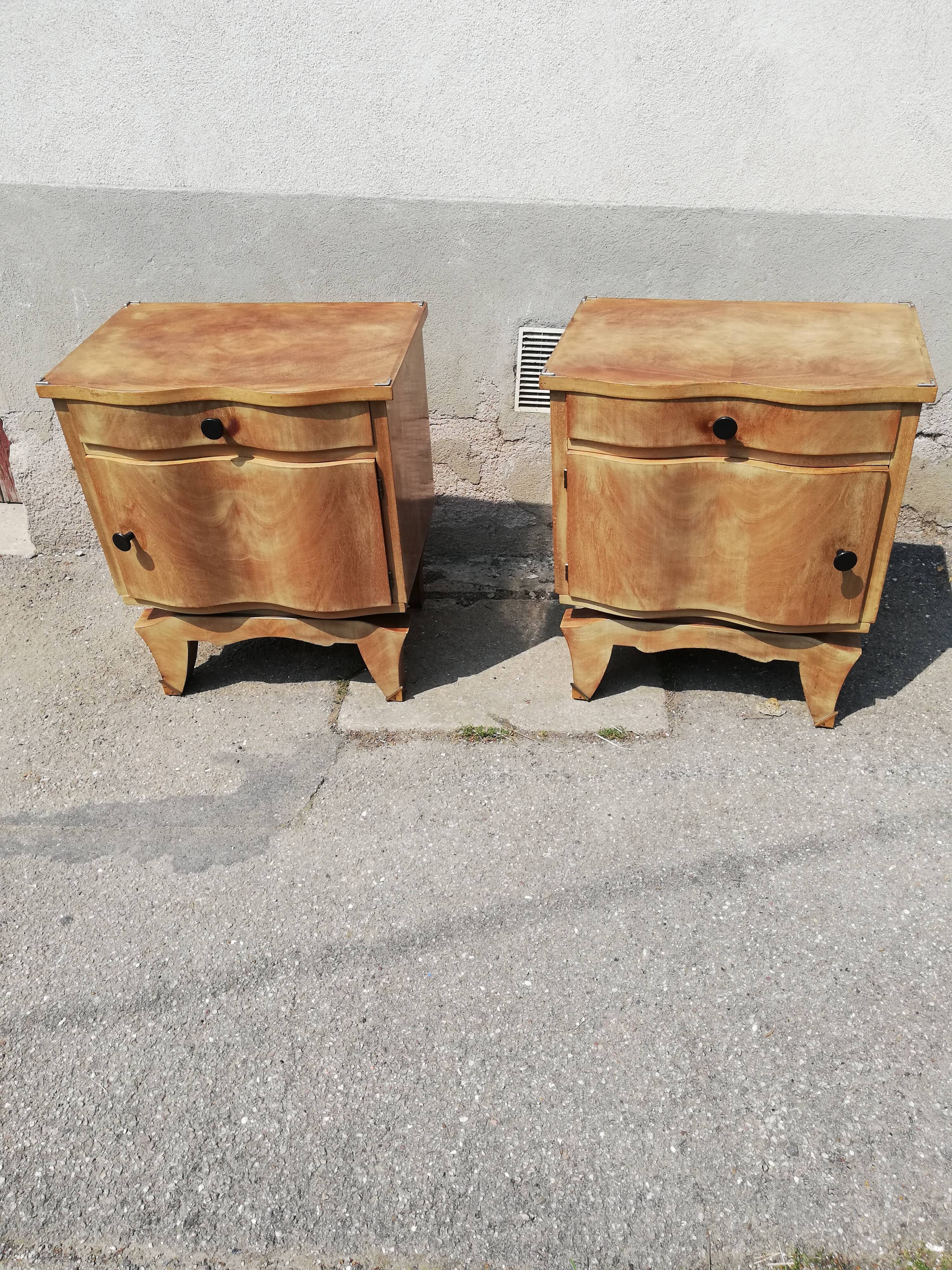 Pair of bedside tables 50 year
