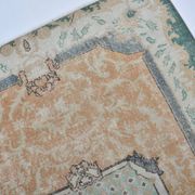 Oushak Turkish Vintage Rug sku 3244