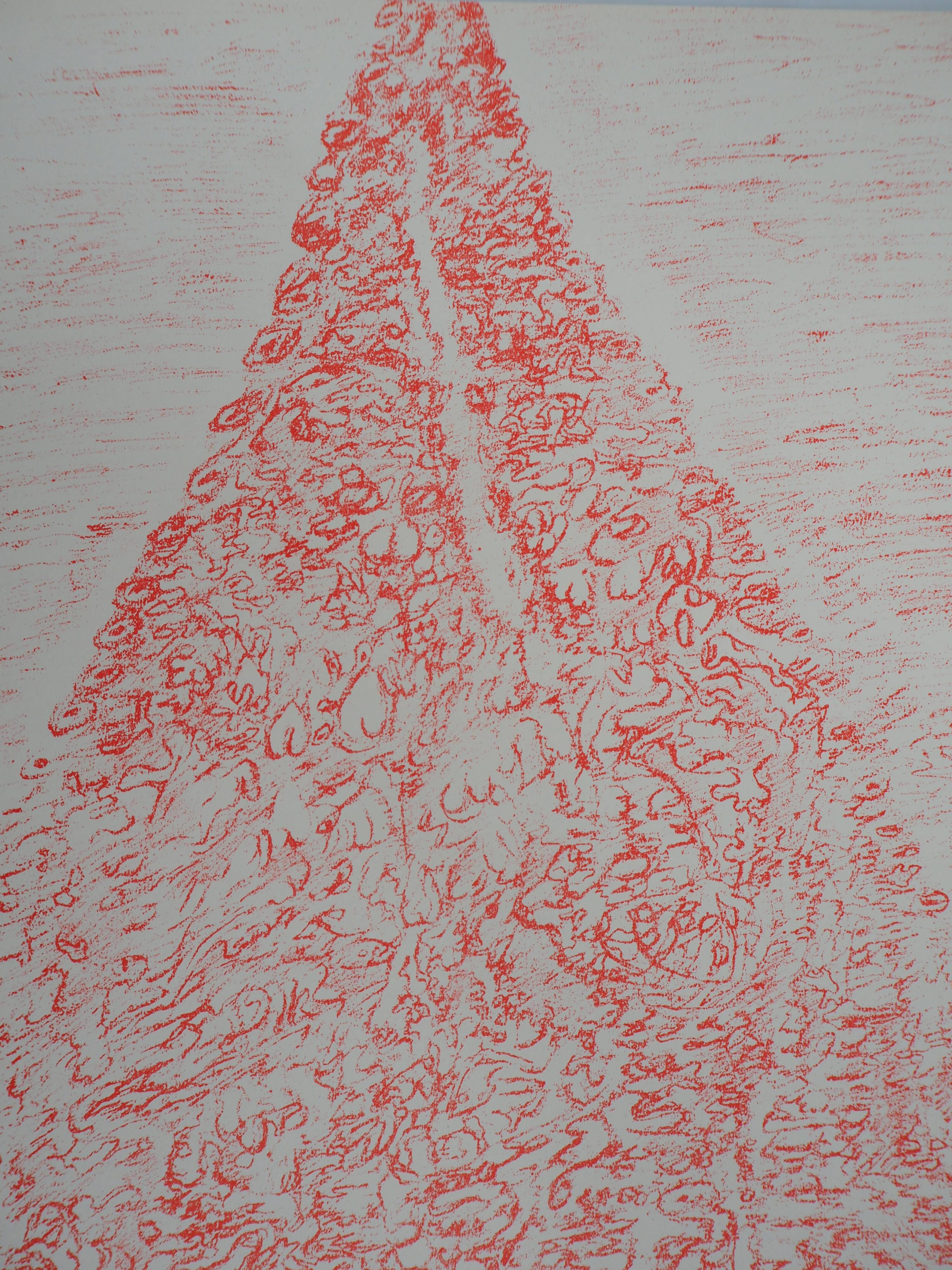 Henri michaux: composition - original lithograph