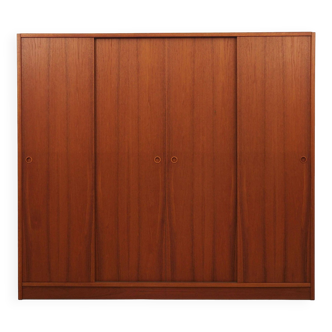 Teak wardrobe, Danish design, 1960s, production: Denmark