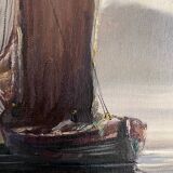Oil on canvas E. Colin