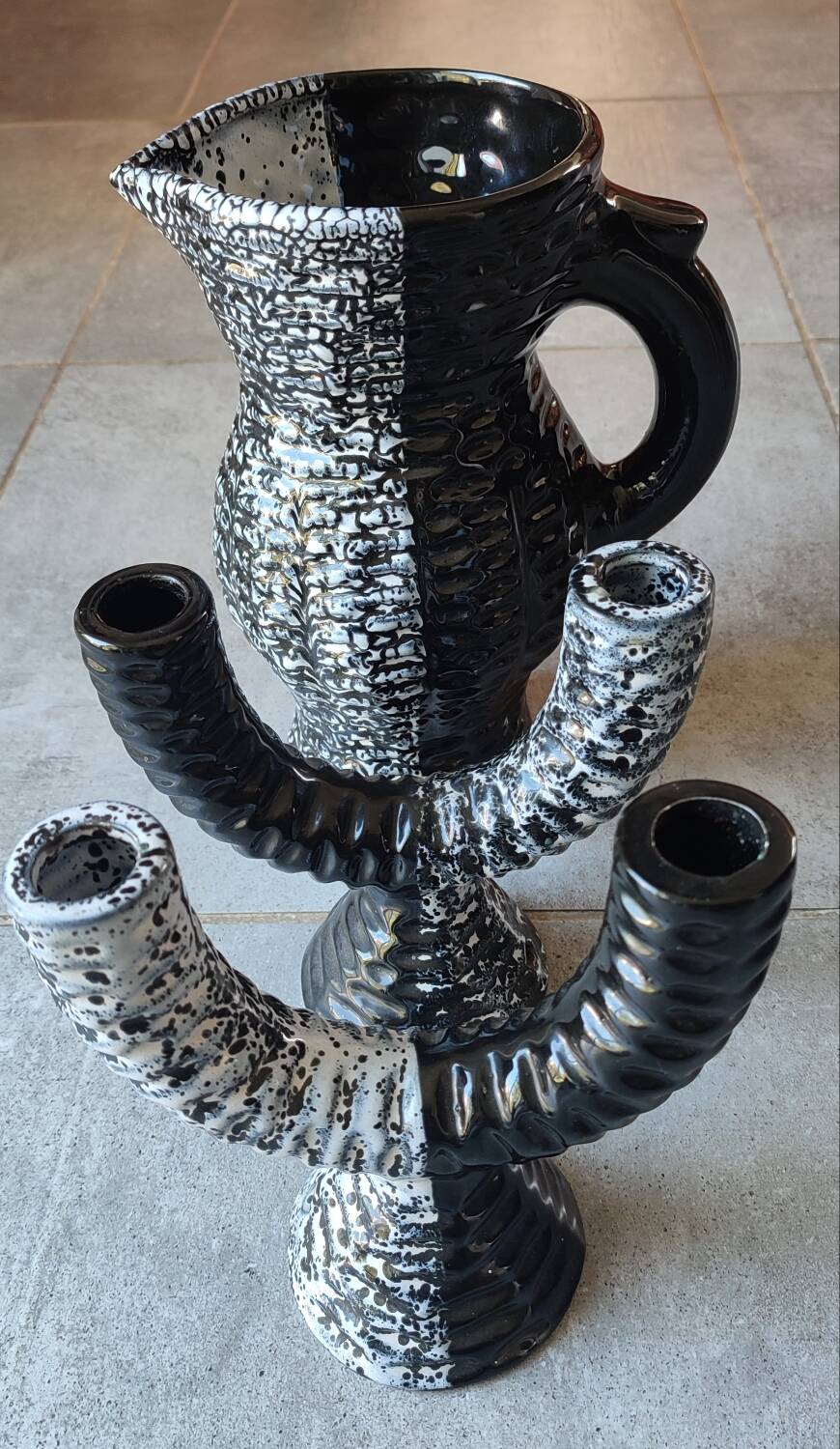 Vintage Ceramic Set 1960s-1970s Design