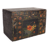 Traditional Chinese opera chest with illustrated lotus flower (1900)#28