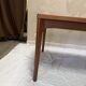 Scandinavian dining table in teak 1970