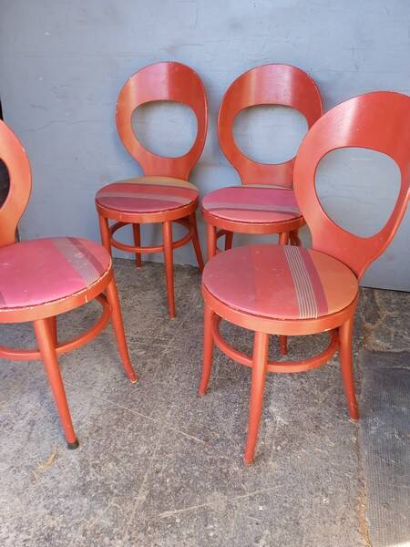 Baumann 4 vintage design seagull chairs
