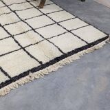 Moroccan Berber wool rug 233 x 143 cm