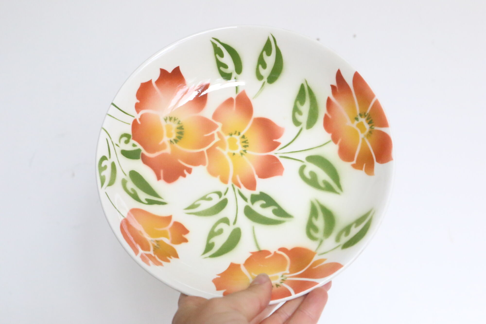 Set of 6 hollow plates Moulin des Wolves, Ontario motif