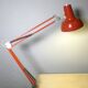 Lampe orange archi 1970