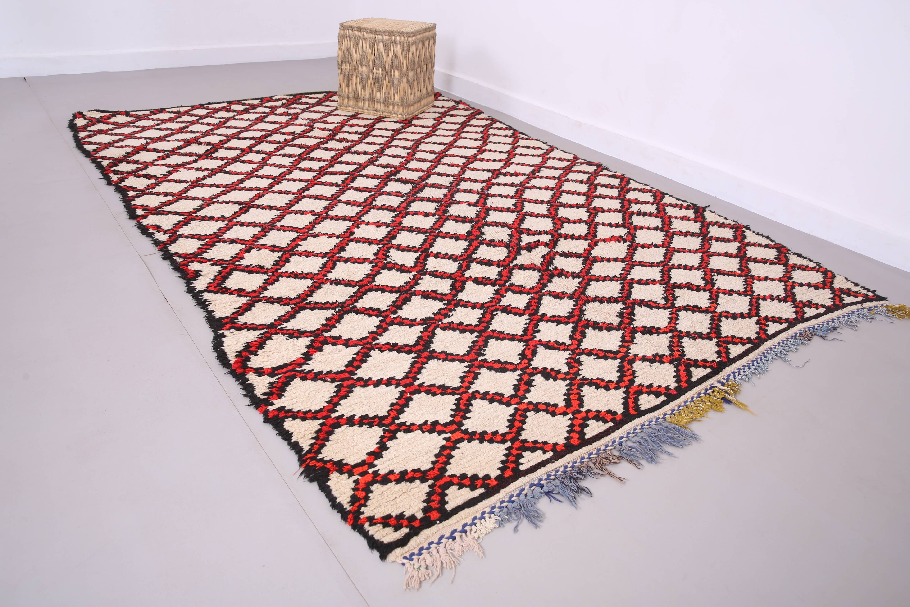 Vintage Moroccan Rug 174 x 275 cm - Berber Handmade Rug - Old moroccan rug