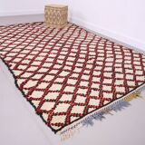 Vintage Moroccan Rug 174 x 275 cm - Berber Handmade Rug - Old moroccan rug