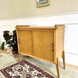 Scandinavian sideboard sliding doors