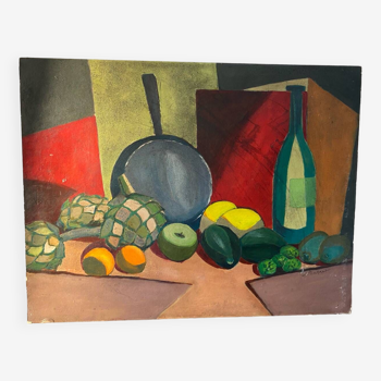 Still life signed Porcherot